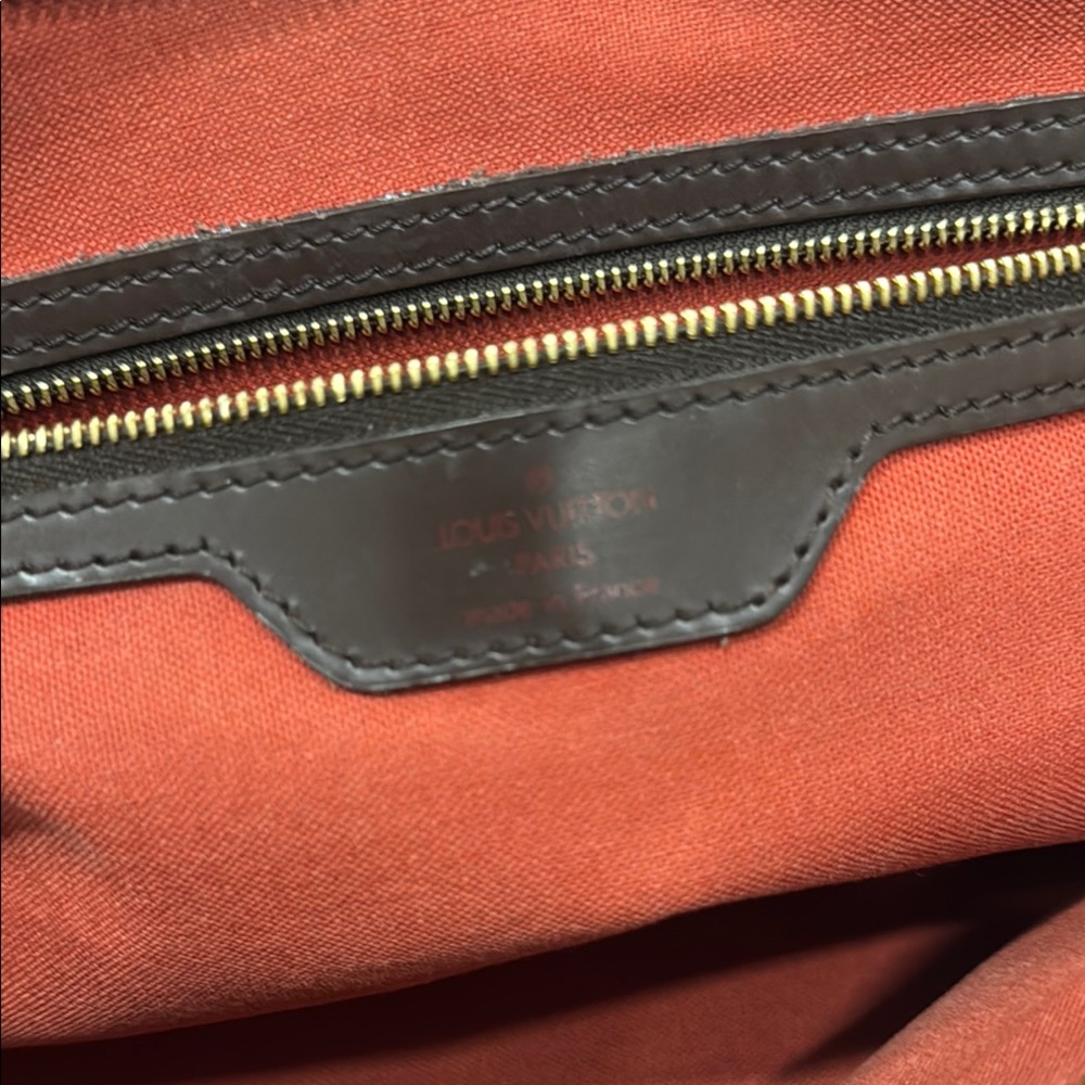Louis Vuitton Brown Checkered Shoulder Bag - Picture 8 of 14